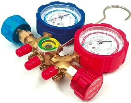 Манометрический коллектор VOLL 9.13536 V-MGR 536 1/4"SAE - 5.16"SAE для хладогентов