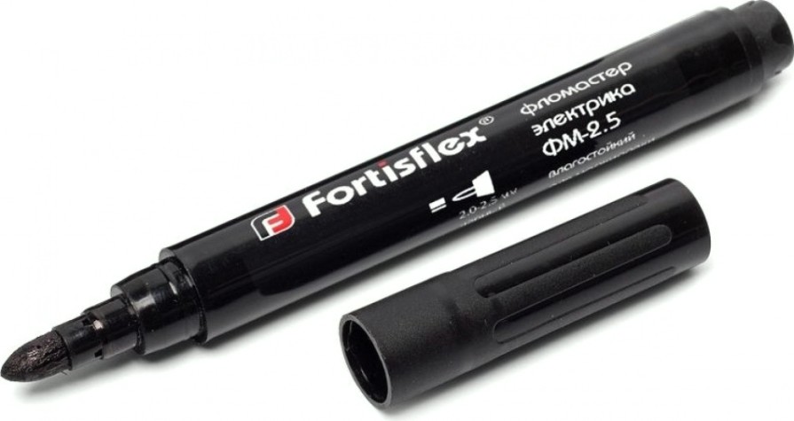 Маркер FORTISFLEX ФМ-2.5 фломастер электрика (черн.) [83404]