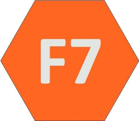 Маркер Marvy Uchida Bistro Chalk Marker цвет неоново-оранжевый [MAR480/7F]