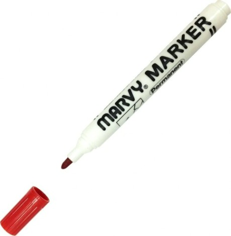 Маркер Marvy Uchida Permanent цвет красный [MAR482B/2]