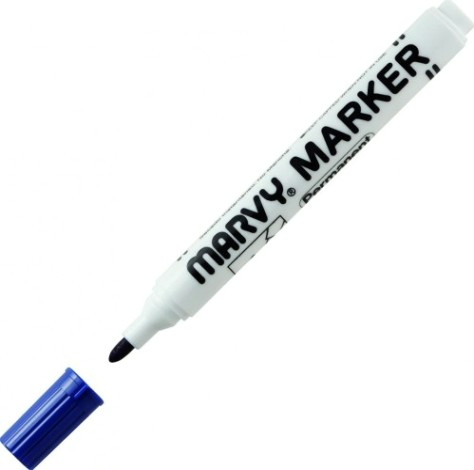Маркер Marvy Uchida Permanent цвет синий [MAR482B/3]