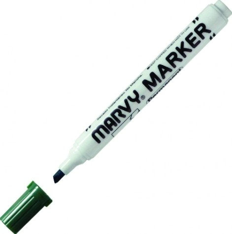 Маркер Marvy Uchida Permanent цвет зеленый [MAR482C/4]