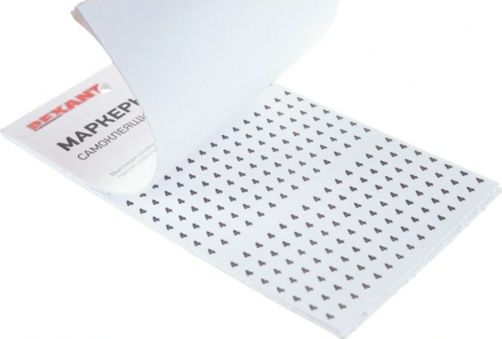 Маркер REXANT МС-1, 07-6201 самоклеящийся от 0 до 9 [07-6201]