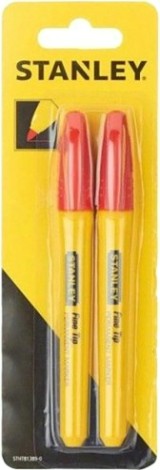 Маркер STANLEY STHT81389-0 красный 2шт. [SТАИЛАНДT81389-0]