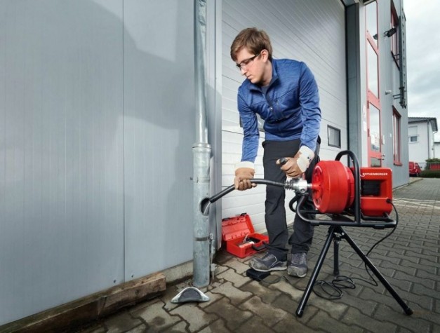 Машина для прочистки труб ROTHENBERGER RODRUM VarioClean аккумуляторная [1000003348]