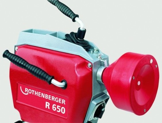 Машина секционная для прочистки трубопроводов ROTHENBERGER R 650 72680 [72680]