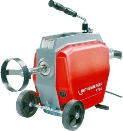 Машина секционная для прочистки трубопроводов ROTHENBERGER R 750 без принадлежностей 72689 [72689]