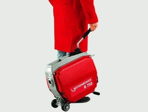 Машина секционная для прочистки трубопроводов ROTHENBERGER R 750 без принадлежностей 72689 [72689]