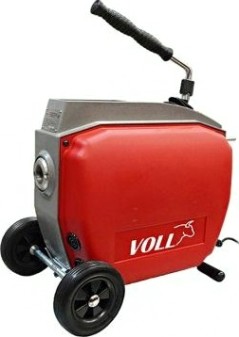 Машина секционная для прочистки трубопроводов VOLL 7.00152 электромехан. V-Clean 250