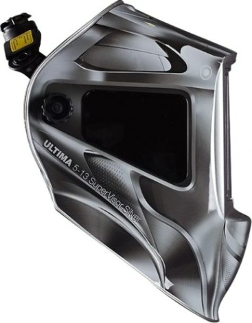 Маска сварщика FUBAG ULTIMA 5-13 SuperVisor Silver «хамелеон» с регулирующимся фильтром [31583]