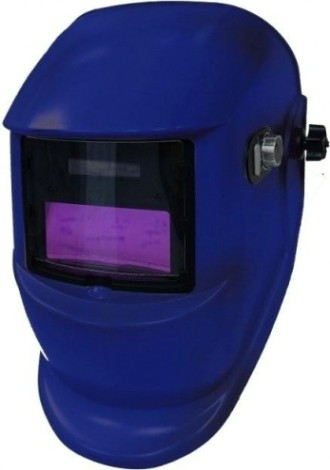 Маска сварщика KRASS WEGA синяя с АСФ GX 400X [2962046]