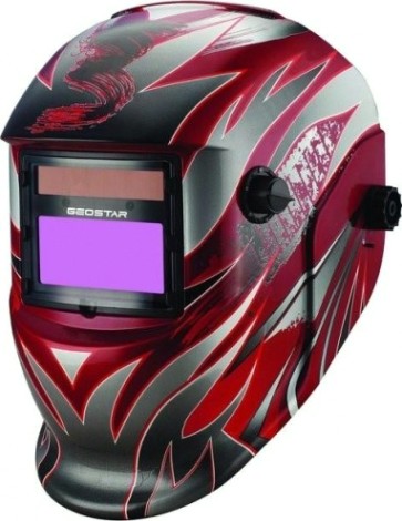 Маска сварщика KRASS WEGA WE 16 Зевс с АСФ GX 400X [2962058]