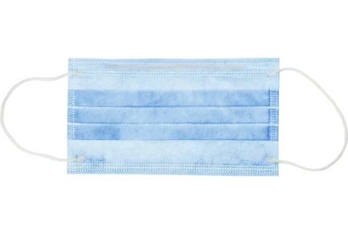 Маска защитная ЗУБР ПРОФЕССИОНАЛ техническая гигиеническая, трехслойная, 5 шт. [11107-H5]