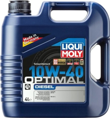 Масло дизельное LIQUI MOLY SAE 10W40 Optimal Diesel 4 л 3934 полусинтетическое [3934]