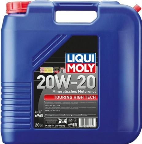 Масло дизельное LIQUI MOLY SAE 20W20 Touring High Tech 20 л 6965 [6965]