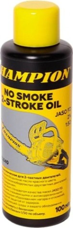 Масло для 2-тактных двигателей CHAMPION JASO FD 0,1 л полусинтетическое [952840]