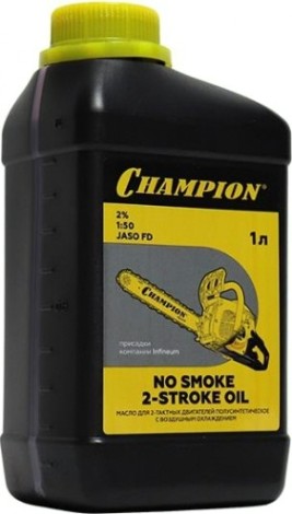 Масло для 2-тактных двигателей CHAMPION JASO FD 1 л полусинтетическое [952830]