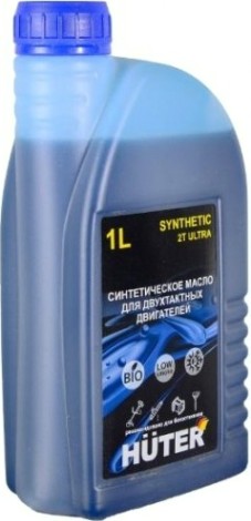 Масло для 2-тактных двигателей HUTER 2Т ULTRA 1 л синтетическое [73/8/3/3]