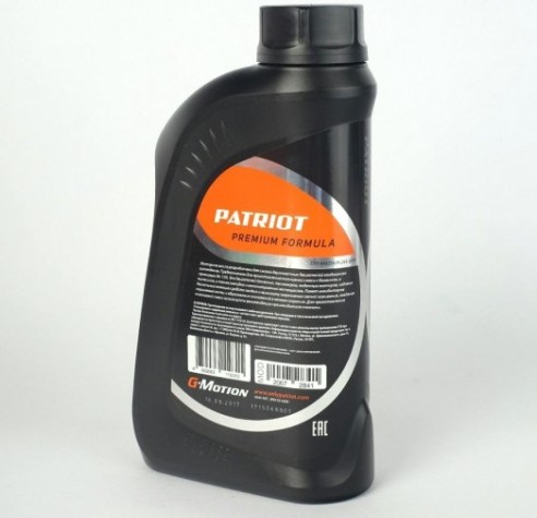 Масло для 2-тактных двигателей PATRIOT G-Motion 2Т Garden 1 л [850030300]