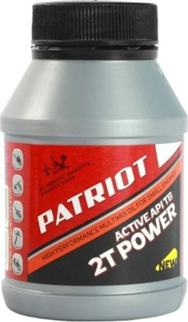 Масло для 2-тактных двигателей PATRIOT Power Active 2T 0,100 л [850030633]