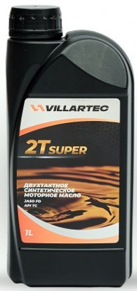 Масло для 2-тактных двигателей VILLARTEC VIL2TSP1 2T SUPER 1.0 л