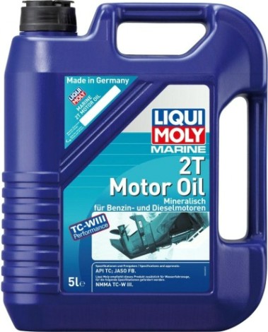 Масло для 2-тактных лодочных моторов LIQUI MOLY Marine 2T Motor Oil 5 л 25020 [25020]