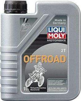 Масло для 2-тактных мотоциклов LIQUI MOLY Motorbike 2T Offroad 1 л 3065 полусинтетика [3065]