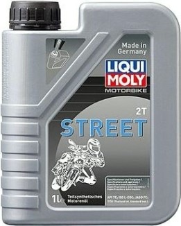 Масло для 2-тактных мотоциклов LIQUI MOLY Motorbike 2T Street 1 л 3981 полусинтетика [1504/3981]