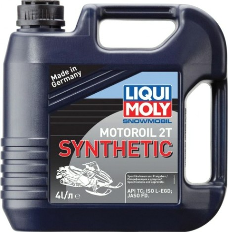 Масло для 2-тактных снегоходов LIQUI MOLY Snowmobil Motoroil 2T Synthetic 4 л 2246 синтетика [2246]