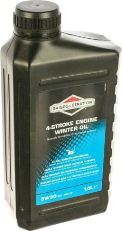 Масло для 4-тактных бензиновых двигателей BRIGGS&STRATTON SAE 5W30 1 л зимнее [100007W]