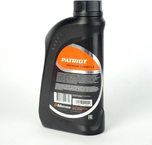 Масло для 4-тактных бензиновых двигателей PATRIOT G-Motion SAE 30 HD 4Т TERRA 1 л [850030400]