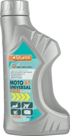 Масло для 4-тактных бензиновых двигателей Sturm SAE 10W40 0,946 л [OM0401B]