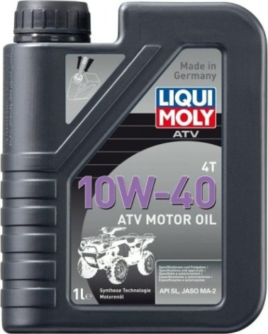 Масло для квадроциклов LIQUI MOLY SAE 10W40 ATV 4T Motoroil Offroad 1 л 7540 синтетическое [3013/7540]