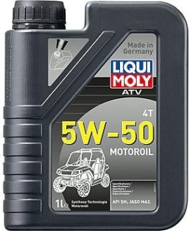 Масло для квадроциклов LIQUI MOLY SAE 5W50 ATV 4T Motoroil 1 л 20737 синтетическое [20737]