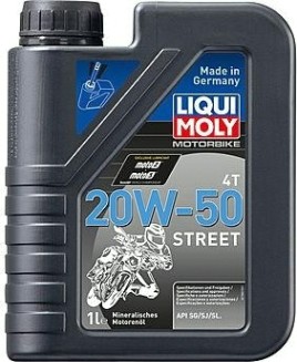 Масло для мотоциклов LIQUI MOLY SAE 20W50 Motorbike 4T Street 1 л 7632 [1500/7632]