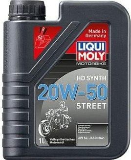 Масло для мотоциклов LIQUI MOLY SAE 20W50 Motorbike HD Synth Street 1 л 3816 синтетическое [3816]