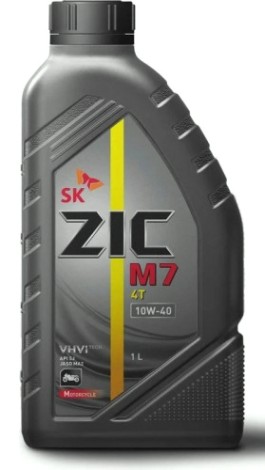 Масло для мотоциклов ZIC 4T M7 10W40 1 л [132027]