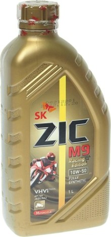Масло для мотоциклов ZIC 4Т M9 RACING EDITION 10W50 1 л [137214]