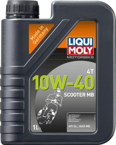 Масло для скутеров LIQUI MOLY SAE 10W40 Motorbike 4T Scooter MB 1 л 20832 [20832]