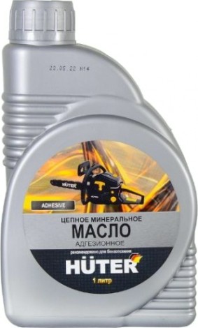 Масло для смазки цепи HUTER 1 л [73/8/2/1]
