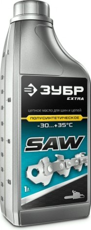 Масло для смазки цепи ЗУБР EXTRA полусинтетическое, 1 л. [70621-1]