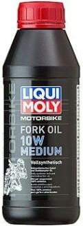 Масло для вилок и амортизаторов LIQUI MOLY Motorbike Fork Oil Medium 10W 0,5 л 7599 синтетическое [1506/7599]