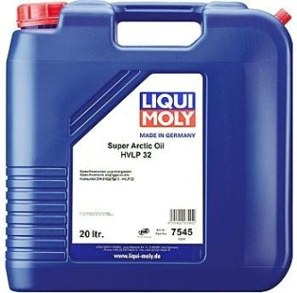 Масло гидравлическое LIQUI MOLY HVLP 32 Super Arctic Oil 20 л 7545 синтетическое [7545]
