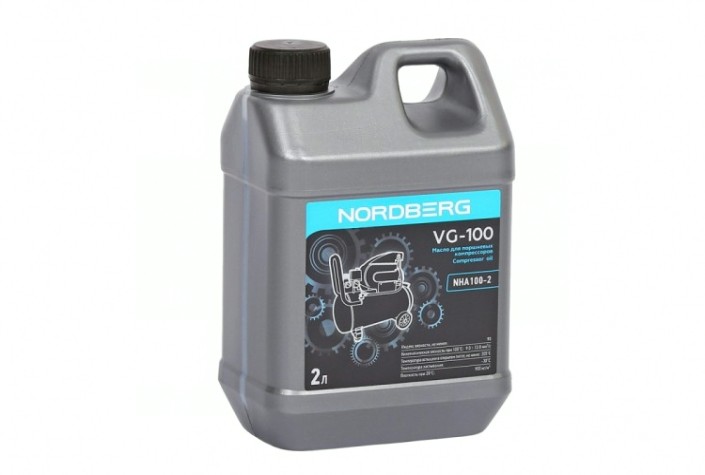 Масло компрессорное NORDBERG VG-100 2 л [NHA100-2]