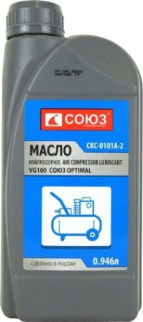 Масло компрессорное СОЮЗ СКС-0101А-2 VG-100 0.946 л