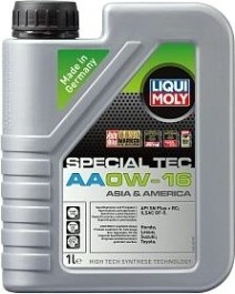 Масло моторное LIQUI MOLY SAE 0W16 Special Tec AA 1 л 21326 синтетическое [21326]