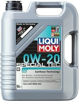 Масло моторное LIQUI MOLY SAE 0W20 Special Tec V 5 л 20632 синтетическое [20632]