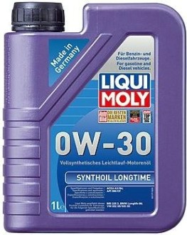 Масло моторное LIQUI MOLY SAE 0W30 Synthoil Longtime 1 л 8976 синтетическое [8976/1171]