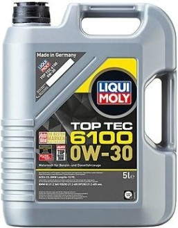 Масло моторное LIQUI MOLY SAE 0W30 Top Tec 6100 5 л 20779 синтетическое [20779]