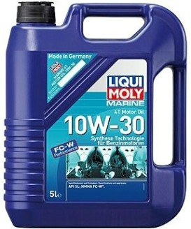 Масло моторное LIQUI MOLY SAE 10W30 Marine 4T Motor Oil 5 л 25023 синтетическое [25023]